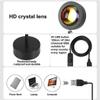 SJZD Projection Light, LED Ambient Light, 90 Front and Back Rotating Rainbow Light, USB Interface, Used in Bedroom, Living Room (Sunset Color) view 4