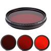 Adjustable IR Infrared Infra-Red X-Ray Lens Filter 530/590/630/680/720/750 nm for 46 49 52 55 58 62 67 72 77 82 mm DSLR Camera (Caliber : 77mm) view 1