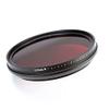 Adjustable IR Infrared Infra-Red X-Ray Lens Filter 530/590/630/680/720/750 nm for 46 49 52 55 58 62 67 72 77 82 mm DSLR Camera (Caliber : 77mm) view 2