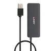 Lindy 4 x USB 2.0, 480 MBit Black, 9988775 view 2