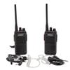 BridgeCom Echo - GMRS Handheld Radio Bundle with Two Security-Style Earpieces - Easy to Use - 3 Watts of Transmit Power, 8 Repeater Channels - Long Range Mobile Radios with Solid Battery Backup! view 1