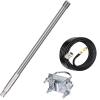 Bingfu 915MHz Helium HNT Lora Antenna 3dBi - 10ft ALSR240 Low Loss Cable - Compatible with Nebra Bobcat 300 Cal-Chip RAK V2 Syncrobit SenseCAP M1 Helium HNT Miner Hotspot Gateway view 1