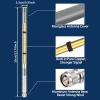 Bingfu 915MHz Helium HNT Lora Antenna 3dBi - 10ft ALSR240 Low Loss Cable - Compatible with Nebra Bobcat 300 Cal-Chip RAK V2 Syncrobit SenseCAP M1 Helium HNT Miner Hotspot Gateway view 3