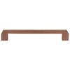 Atlas Homewares Indio Pull 7 9/16 Inch Matte Rose Gold view 1