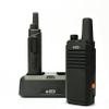 BTECH FRS-B1 2 Pack FRS Business, Adult Walkie Talkies, NOAA, High Output Two-Way Radio. Full Kit with Earpiece Kit, Holsters, Desktop Charger, Built in Flashlight, NOAA, and More view 1