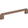 Atlas Homewares Indio Pull 6 5/16 Inch Matte Rose Gold view 2