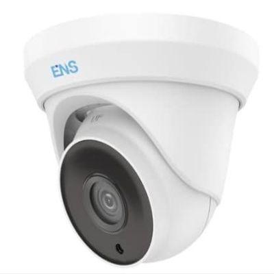 ENS SCC35T4M/28-H 5MP IR WDR TVI/AHD/CVI/CVBS Outdoor Turret Dome Camera with 2.8 mm Fixed Lens, BNC Connection