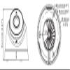 ENS SCC35T4M/28-H 5MP IR WDR TVI/AHD/CVI/CVBS Outdoor Turret Dome Camera with 2.8 mm Fixed Lens, BNC Connection view 2