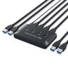 NFHK KVM USB 3.0 Switch Selector 4 Port PCs Sharing 4 Devices for Keyboard Mouse Scanner Printer view 1