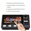 Feelworld L2 Plus 5.5" LCD Multi-Camera Video Mixer Switcher with Touch Screen PTZ Control Chroma Key USB3.0 for Live Streaming view 4