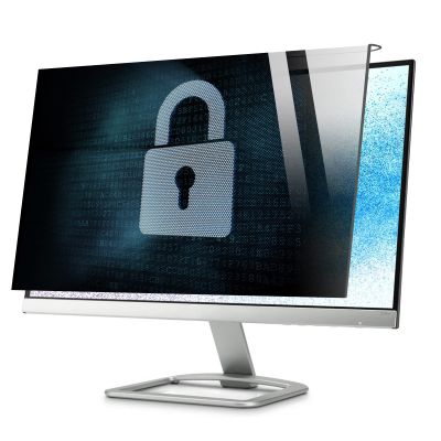 JCSKY Hanging Computer Privacy Screen Protector, Anti-Blue Light and Anti-Glare, Anti-UV Eye Protection, Easy On/Off and Removable Acrylic,27in(659 * 396mm)