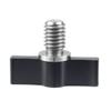 BGNing Threading Rotating Knob, Adjustable Thumb Lever Screw, 3/8 * 14mm Thumbscrew Locking Knob T Shape Wrench for Camera Photography Diving Accessories view 1
