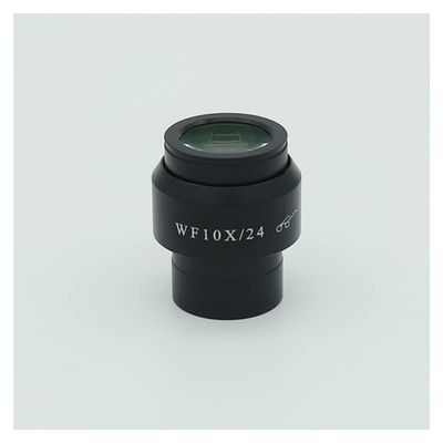 TYZK Microscope Kit 1PCS Stereo Microscope WF10X 22 Mm 23mm 24mm Wide Angle Eyepiece with Eyeguards 30mm Diameter Microscope Lens Adapters (Color : WF10X-24)