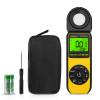 Kethvoz KE-881D Digital Illuminance - 0.1~400,000 Lux Range Light Meter, Foot Candle Tester for Photography, LED Grow Lights, Aquarium, Indoor Lighting Measurement view 1