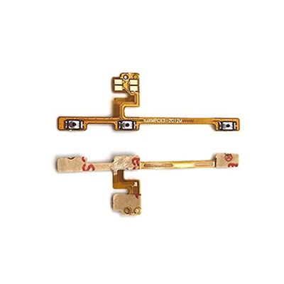 Power On Off Flex Volume Switch Flex Cable Side Key Button Control Mobile Phone Parts for Xiaomi Mi Poco X3 / X3 NFC / X3 Pro