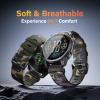 Compatible with Garmin Fenix 7X/ 6X/ 5X/ 8/8 Pro 51mm/5X Plus/6X Pro/7X pro, Nylon Quickfit 26 Watch Band for Tactix 7/Descent MK1/Mk2/Mk3i 51mm/Quatix 7X/D2 Delta PX/D2 Charlie/Epix Pro 51mm view 2
