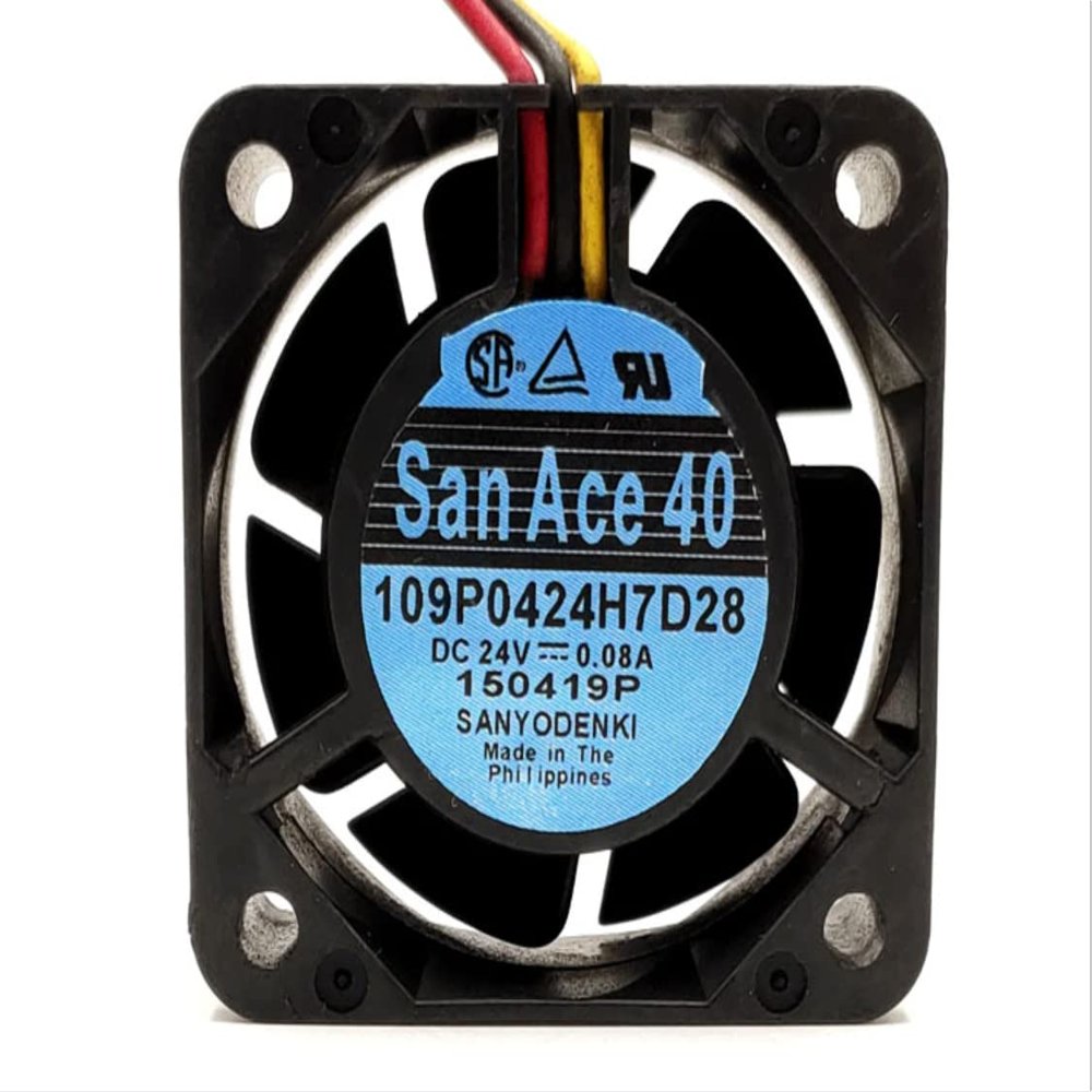 109P0424H7D28 40X40X15MM 24V 0.08A 3-Wire Cooling Fan