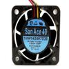 109P0424H7D28 40X40X15MM 24V 0.08A 3-Wire Cooling Fan view 1