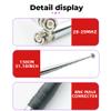 28-29MHz BNC Male Connector Telescopic Antenna 130cm/51.18inch Long Antenna 28-29MHz CB Radio Telescopic Antenna view 3