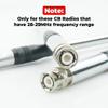 28-29MHz BNC Male Connector Telescopic Antenna 130cm/51.18inch Long Antenna 28-29MHz CB Radio Telescopic Antenna view 4