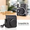 MUZIRI KINOKOO Case for Instax Mini 40, Protective Case Compatible withFujifilm Instax Mini 40 /Fuji Mini 40 Instant Camera - PU Leather Instax Mini 40 Case with Shoulder Strap - Black view 2