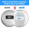 ARAFUNA CD Player Portable, Rechargeable Portable CD Players for Car with Speakers, Anti-Skip Small CD Player with Backlit Button, LCD Display and AUX Cable view 4