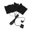 USB Electric Cloth Heater, USB Heating Pad for Coat, Five Portable Foldable Heater Pads Adjustable Temperature Heating Warmer Tool for Outdoor Winter Clothes Seat Pet Dogs and Cats Warmer view 1