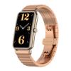 FitTurn Bands Compatible with Huawei Watch Fit mini Band Metal Stainless Steel Replacement WristBands for HW Watch Fit mini Smartwatch Accessories Strap Women Men (RoseGold) view 1
