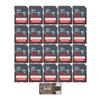 SanDisk 32GB Ultra SDHC UHS-I Memory Card (20-Pack) Bundle with High Speed Card Reader (21 Items) view 1