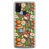 Cavka TPU Case Compatible with Samsung Galaxy F52 5G F23 M80s M62 M30 F62 M20 M10 M02 Design Clear Lightweight Soft Cartoon Slim fit Silicone Adorable Pink Pigs Flexible Animals Barnyard Print view 3