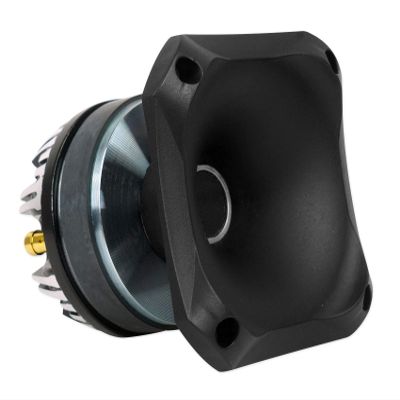 Rockville HT81 Titanium Compression Tweeter, 1.35" Voice Coil, 240W, 8 Ohm, ABS Horn, Screw-On, Clear Highs, Perfect for Pro and Car Audio Systems