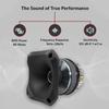 Rockville HT81 Titanium Compression Tweeter, 1.35" Voice Coil, 240W, 8 Ohm, ABS Horn, Screw-On, Clear Highs, Perfect for Pro and Car Audio Systems view 2