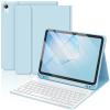 BQSS for iPad Air 11 Inch Case with Keyboard M3/M2 (2025/2024), Wireless Keyboard Case for iPad Air 10.9 Inch 5th/4th Generation (2022/2020) Detachable for iPad Pro 1st Case with Pencil Holder Blue