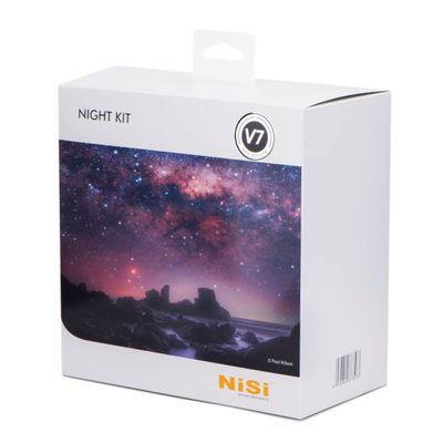 NiSi 100mm V7 Night Kit | V7 Filter Holder and CPL with Natural Night and Star Soft Filter | Long-Exposure and Landscape Photography