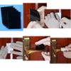 CSI Fingerprint/Palmprint Gel Lifters, Picking Up Latent Fingerprint Impressions, Crime Scene Forensic Supply, 5 pcs/Pack (White Fingerprint 5151mm) view 3