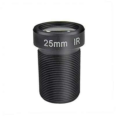 HD 5.0Megapixel 25mm M12 CCTV Lens 1/2" for HD CCTV Camera Lens IP Camera Lens F2.4 Long Viewing Distance Upto 50m