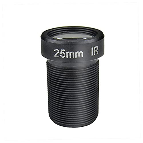 HD 5.0Megapixel 25mm M12 CCTV Lens 1/2" for HD CCTV Camera Lens IP Camera Lens F2.4 Long Viewing Distance Upto 50m