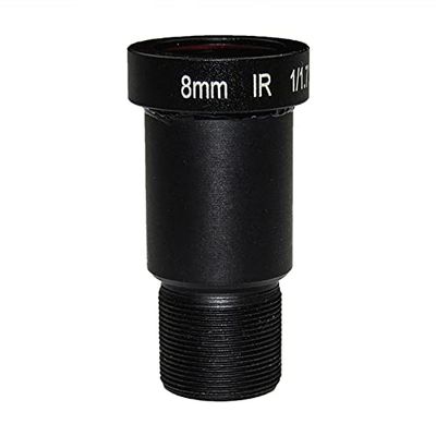 4K Lens 12.0Megapixel CCTV IP Camera Lens 8mm M12 S Mount 1/2.5" Non-Distortion Surveillance Camera Lens