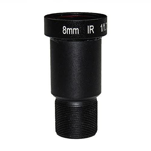 4K Lens 12.0Megapixel CCTV IP Camera Lens 8mm M12 S Mount 1/2.5" Non-Distortion Surveillance Camera Lens
