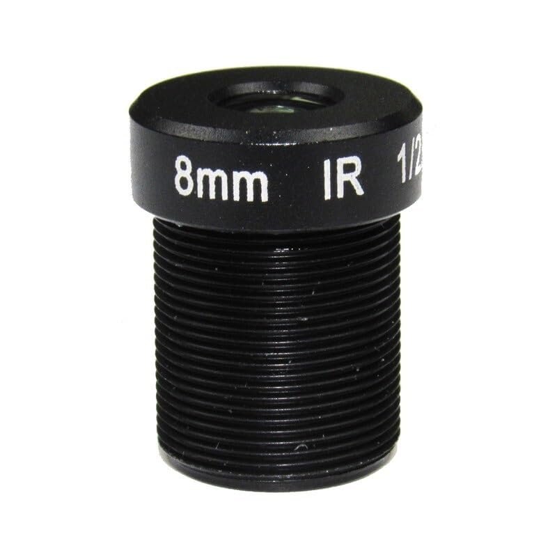 Hd 5.0 megapixel CCTV Camera Lens 8mm Fixed Aperture M12 F2.0 1/2.5 "for HD IP Cameras