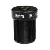 Hd 5.0 megapixel CCTV Camera Lens 8mm Fixed Aperture M12 F2.0 1/2.5 "for HD IP Cameras view 1