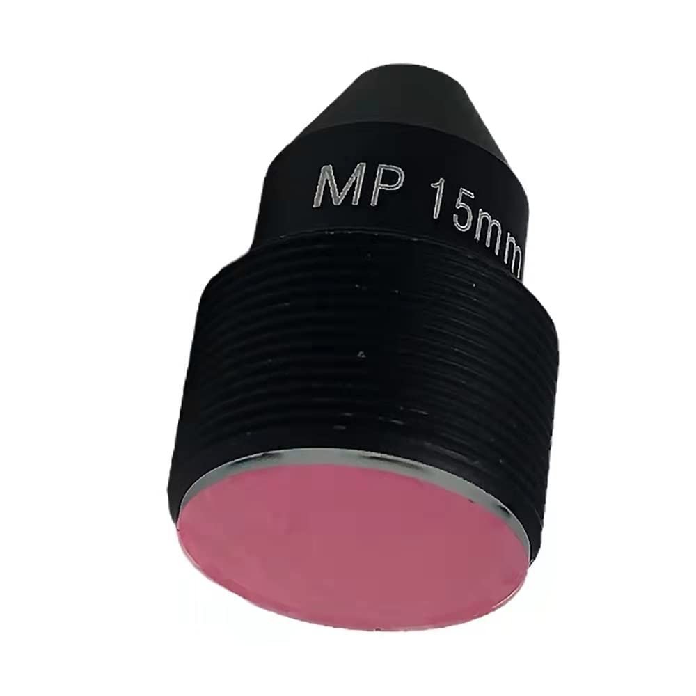 M12 2MP 15mm Pinhole Lens with 650nm IR Filter 2.0Megapixel 1/2.7" Aperture F1.6 28.3degree for CCTV IP Surveillance Camera