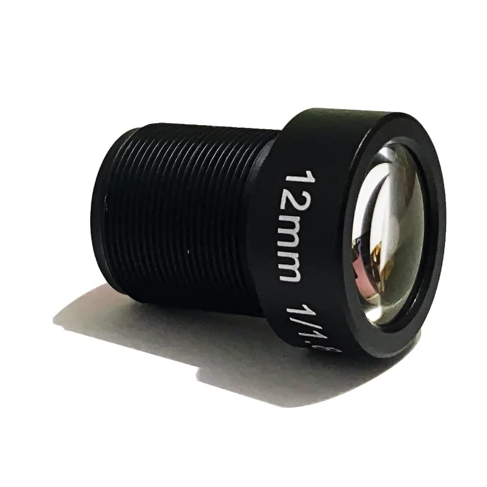 4K Lens 12mm 1/1.8 Inch 34D M12 HFOV 10MP Lens