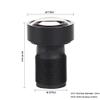 4K Lens 3.8mm Lens M12 S 16.0Megapixel Action Camera Drones Lens 1/2.3" view 4