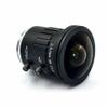 4K Fisheye Lens CS Mount 8MP 2.5mm 2/3" F1.6 190 Degree Mono-Focal CCTV Lens for 4K CCTV Camera view 2