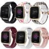 ViCRiOR Bands Compatible with Garmin Venu/Venu Sq/Venu Sq 2 / Venu 2 Plus Smart Watch, 6PCS Soft Silicone Fadeless Pattern Printed Replacement Band for Garmin Vivoactive 5 3 / Vivomove Luxe HR view 1