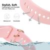 ViCRiOR Bands Compatible with Garmin Venu/Venu Sq/Venu Sq 2 / Venu 2 Plus Smart Watch, 6PCS Soft Silicone Fadeless Pattern Printed Replacement Band for Garmin Vivoactive 5 3 / Vivomove Luxe HR view 4