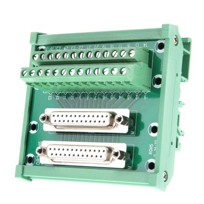 DB25 DIN Rail, Terminal Block Convenient for Electrical Connection