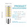 Yucclim No Flicker Double-Sided Mirror Bulb 40W Equivalent for Conair & Jerdon Makeup Mirrors, 1PCS Natural White view 3