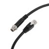 ZBLZGP M12 X-Code 8 Pin to RJ45 Ethernet Cable for Cognex Industrial Cameras,Shielded High Flexible Waterproof Network Cable 3M view 4